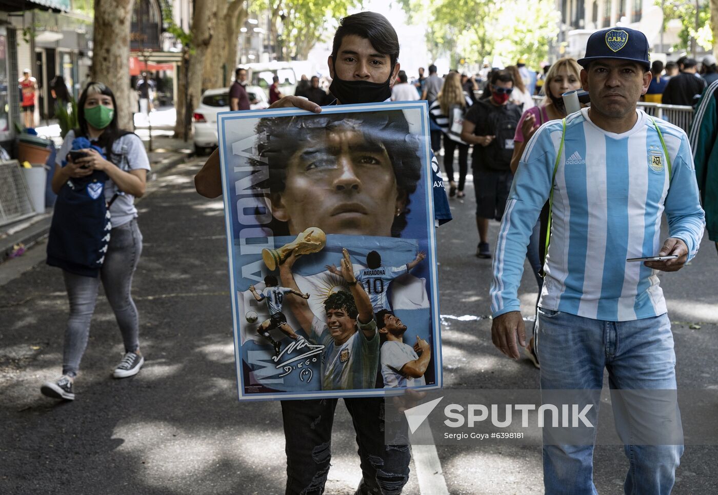 Argentina Soccer Maradona Death