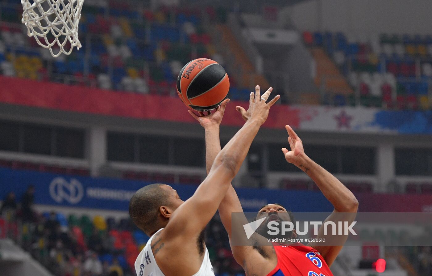 Russia Basketball Euroleague CSKA - Real