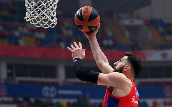 Russia Basketball Euroleague CSKA - Real
