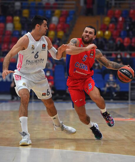 Russia Basketball Euroleague CSKA - Real