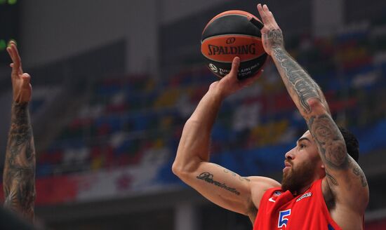 Russia Basketball Euroleague CSKA - Real
