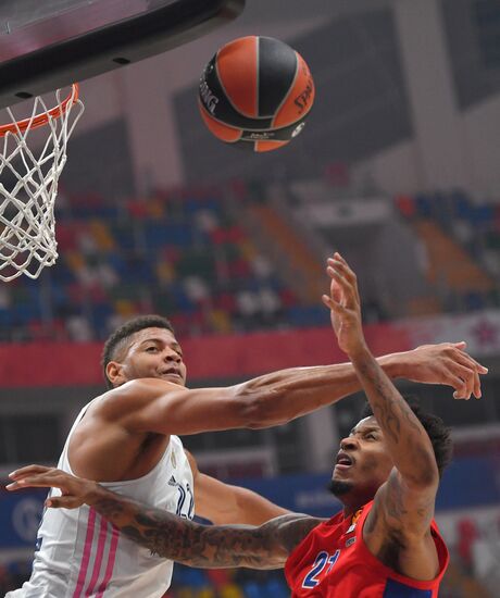 Russia Basketball Euroleague CSKA - Real