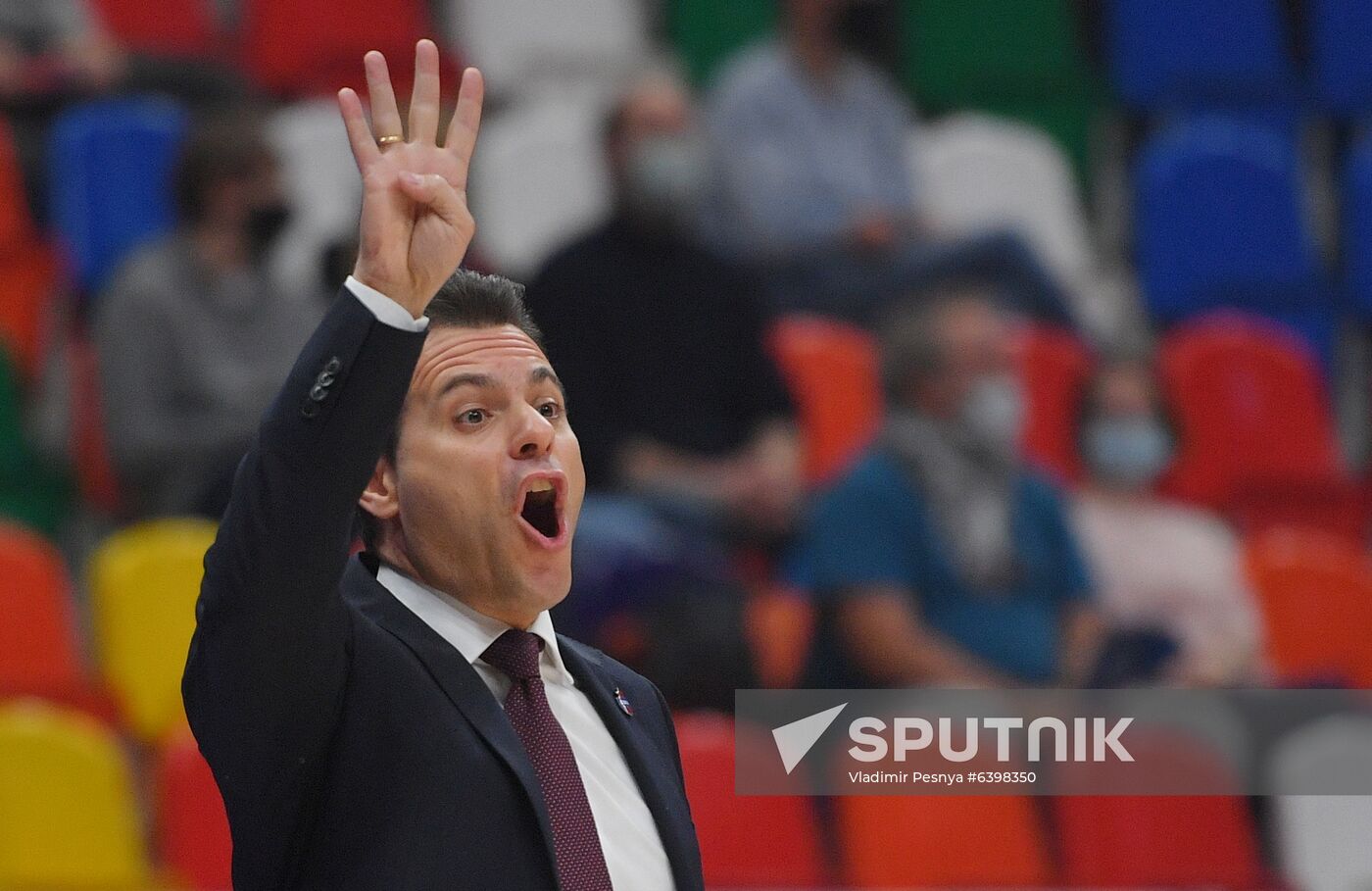 Russia Basketball Euroleague CSKA - Real