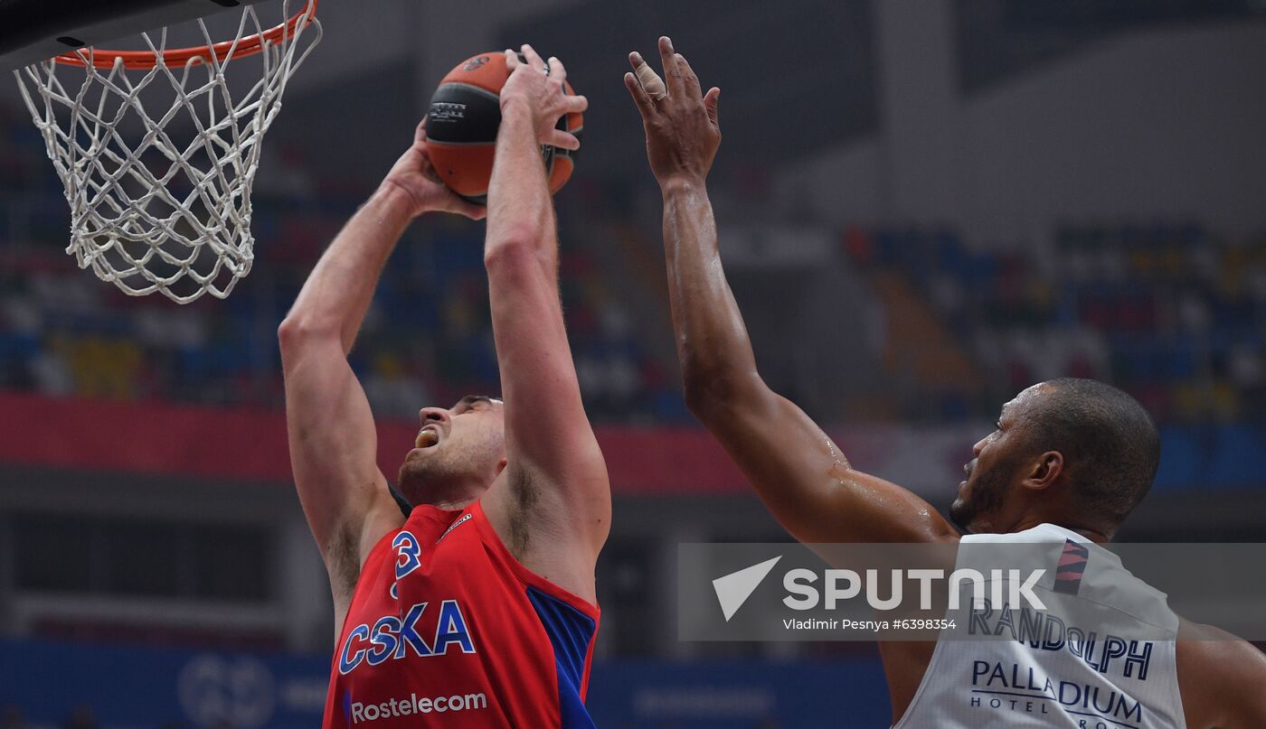 Russia Basketball Euroleague CSKA - Real