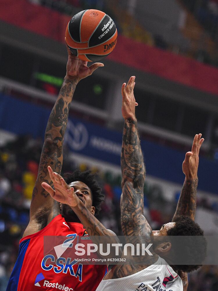 Russia Basketball Euroleague CSKA - Real