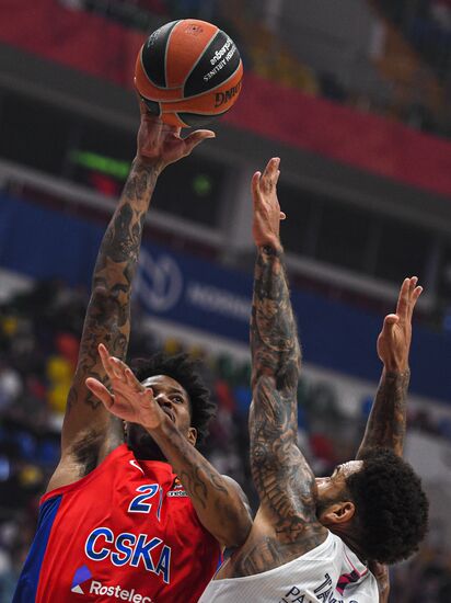 Russia Basketball Euroleague CSKA - Real