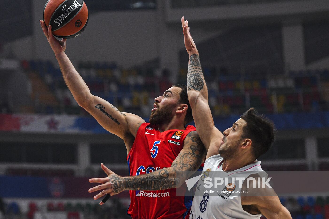 Russia Basketball Euroleague CSKA - Real