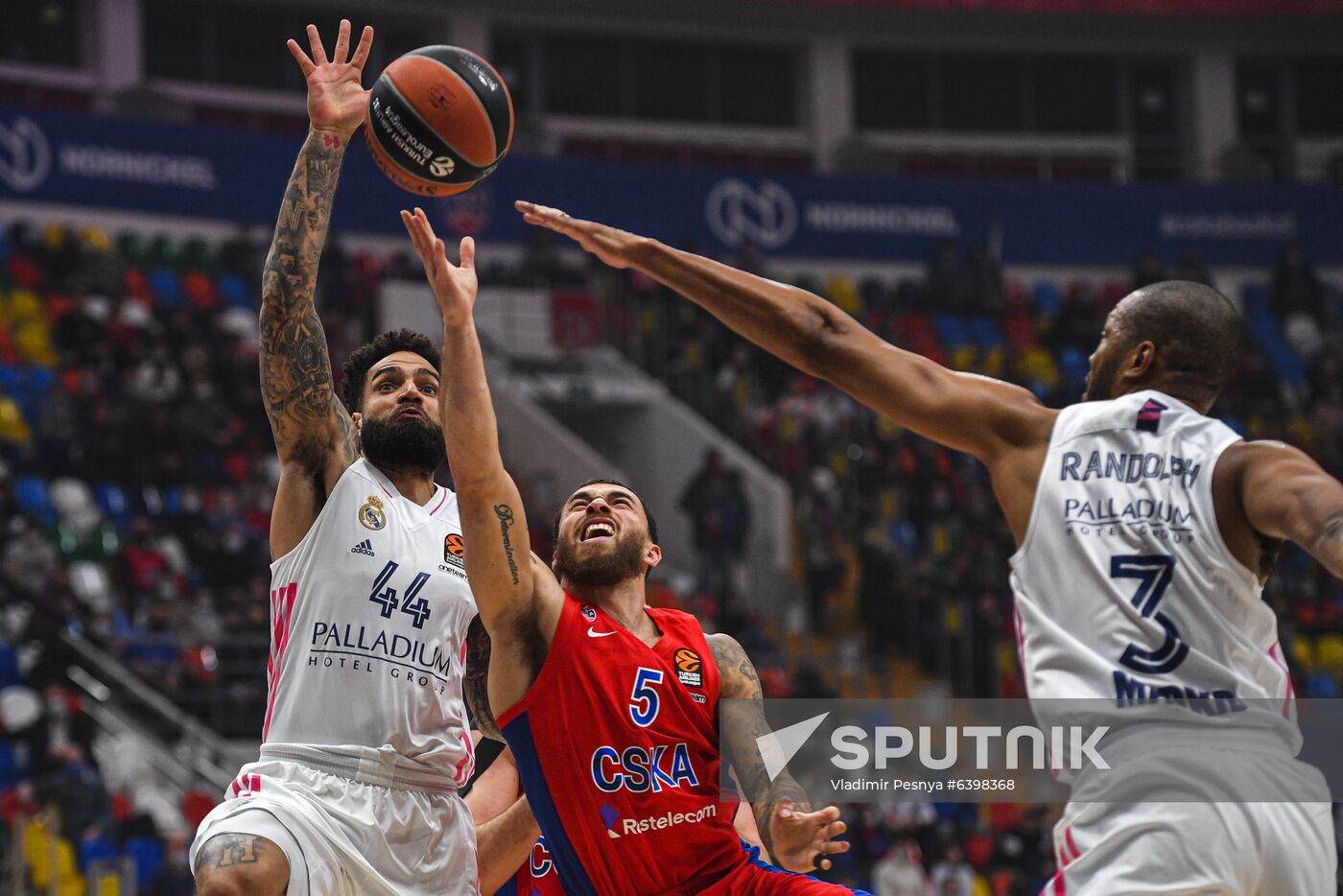 Russia Basketball Euroleague CSKA - Real