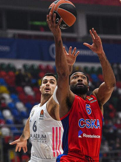 Russia Basketball Euroleague CSKA - Real