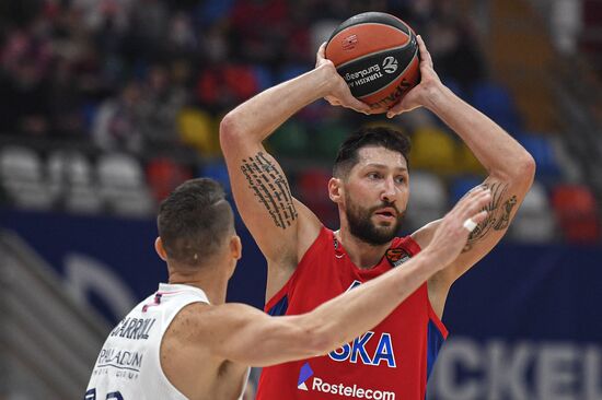 Russia Basketball Euroleague CSKA - Real