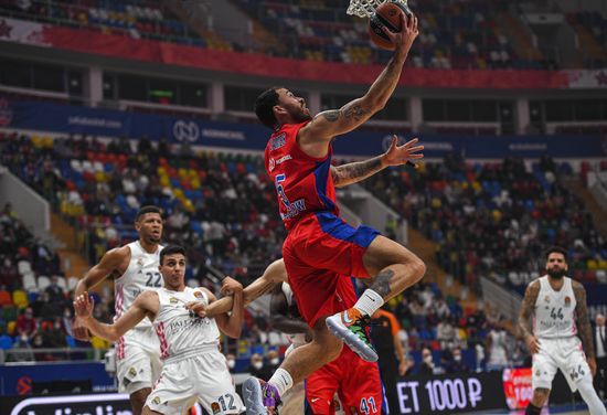 Russia Basketball Euroleague CSKA - Real