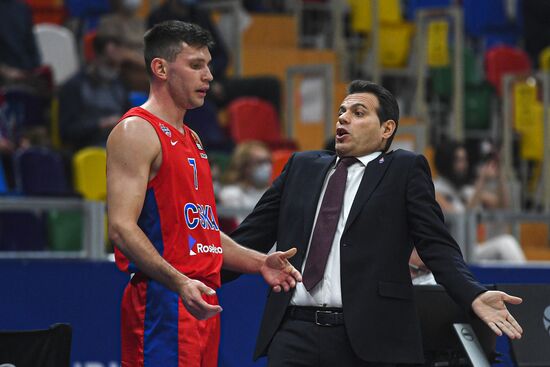 Russia Basketball Euroleague CSKA - Real
