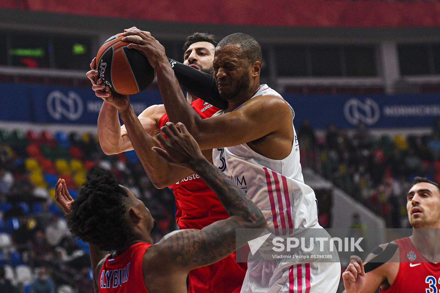 Russia Basketball Euroleague CSKA - Real