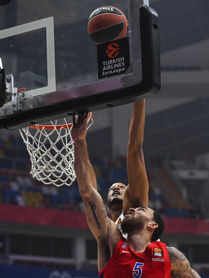 Russia Basketball Euroleague CSKA - Real