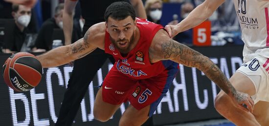 Russia Basketball Euroleague CSKA - Real
