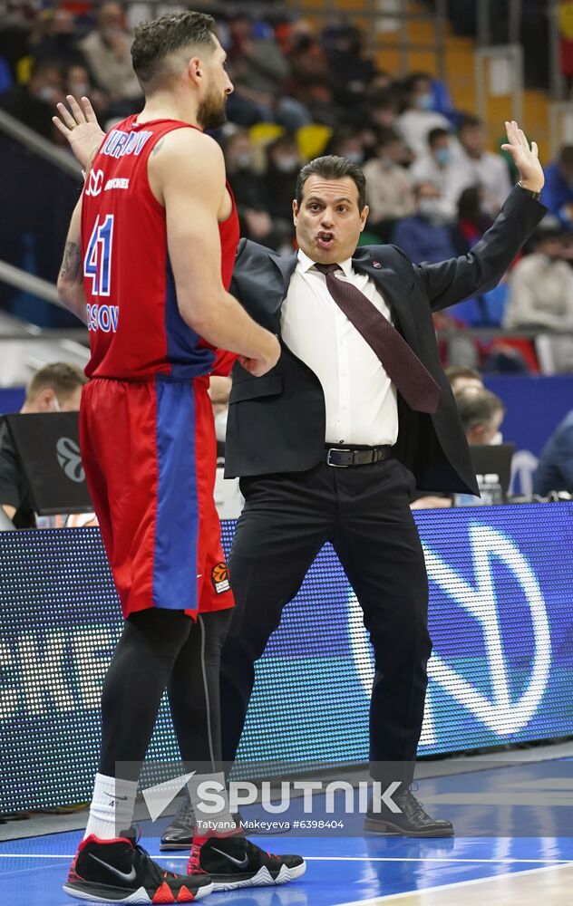 Russia Basketball Euroleague CSKA - Real