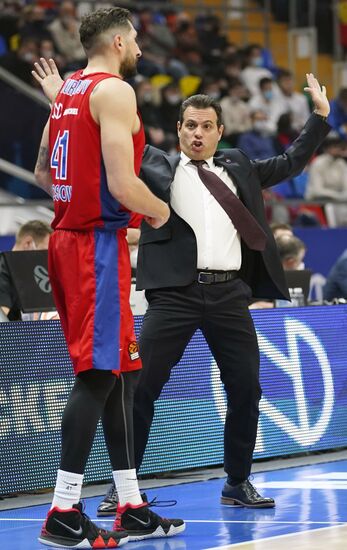 Russia Basketball Euroleague CSKA - Real