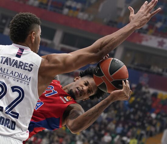 Russia Basketball Euroleague CSKA - Real