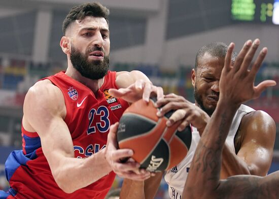 Russia Basketball Euroleague CSKA - Real