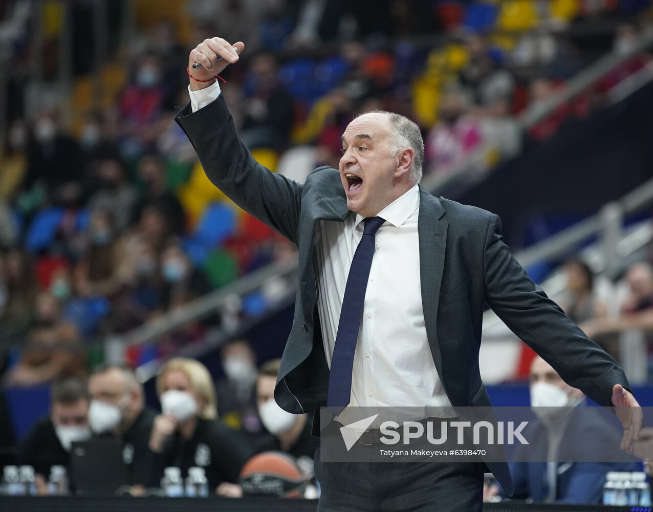 Russia Basketball Euroleague CSKA - Real