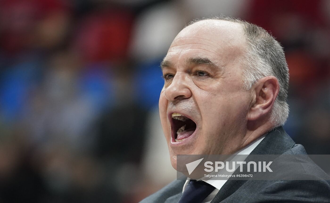Russia Basketball Euroleague CSKA - Real