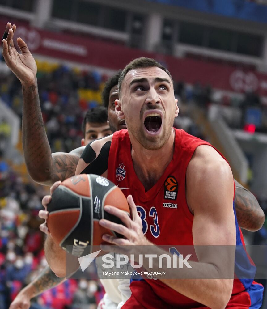 Russia Basketball Euroleague CSKA - Real