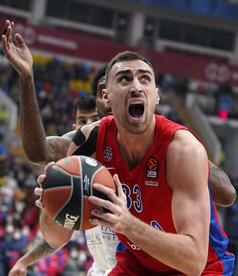 Russia Basketball Euroleague CSKA - Real