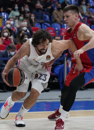 Russia Basketball Euroleague CSKA - Real