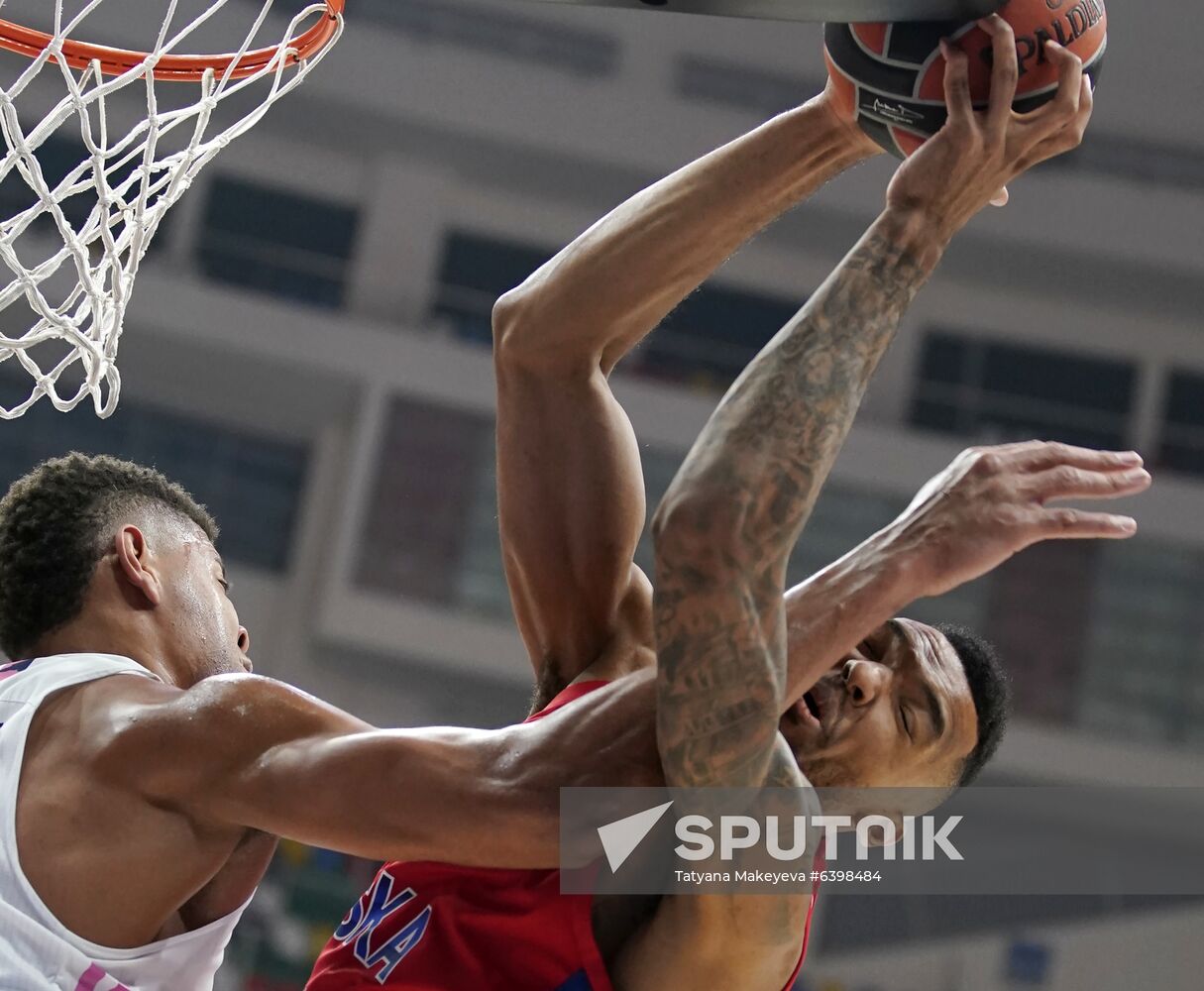 Russia Basketball Euroleague CSKA - Real