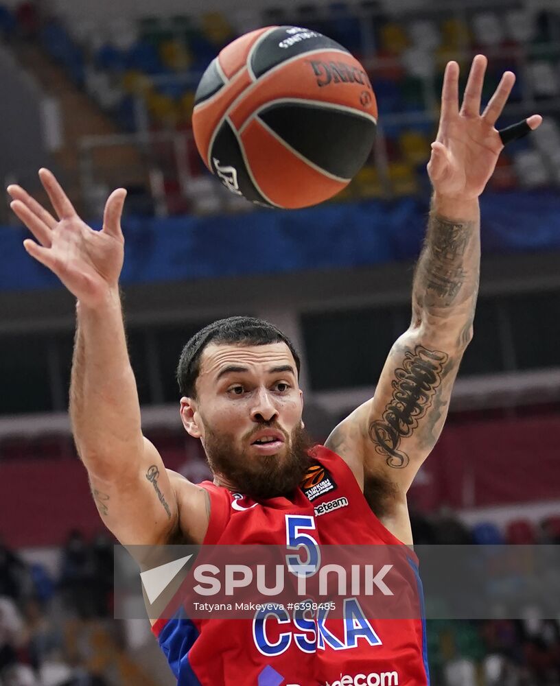 Russia Basketball Euroleague CSKA - Real