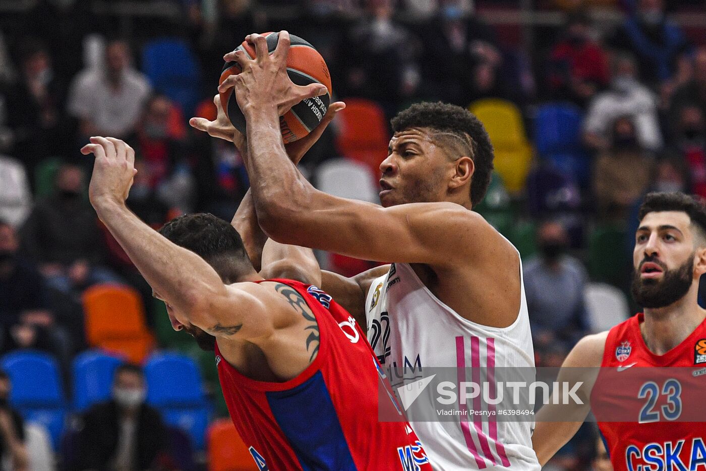 Russia Basketball Euroleague CSKA - Real