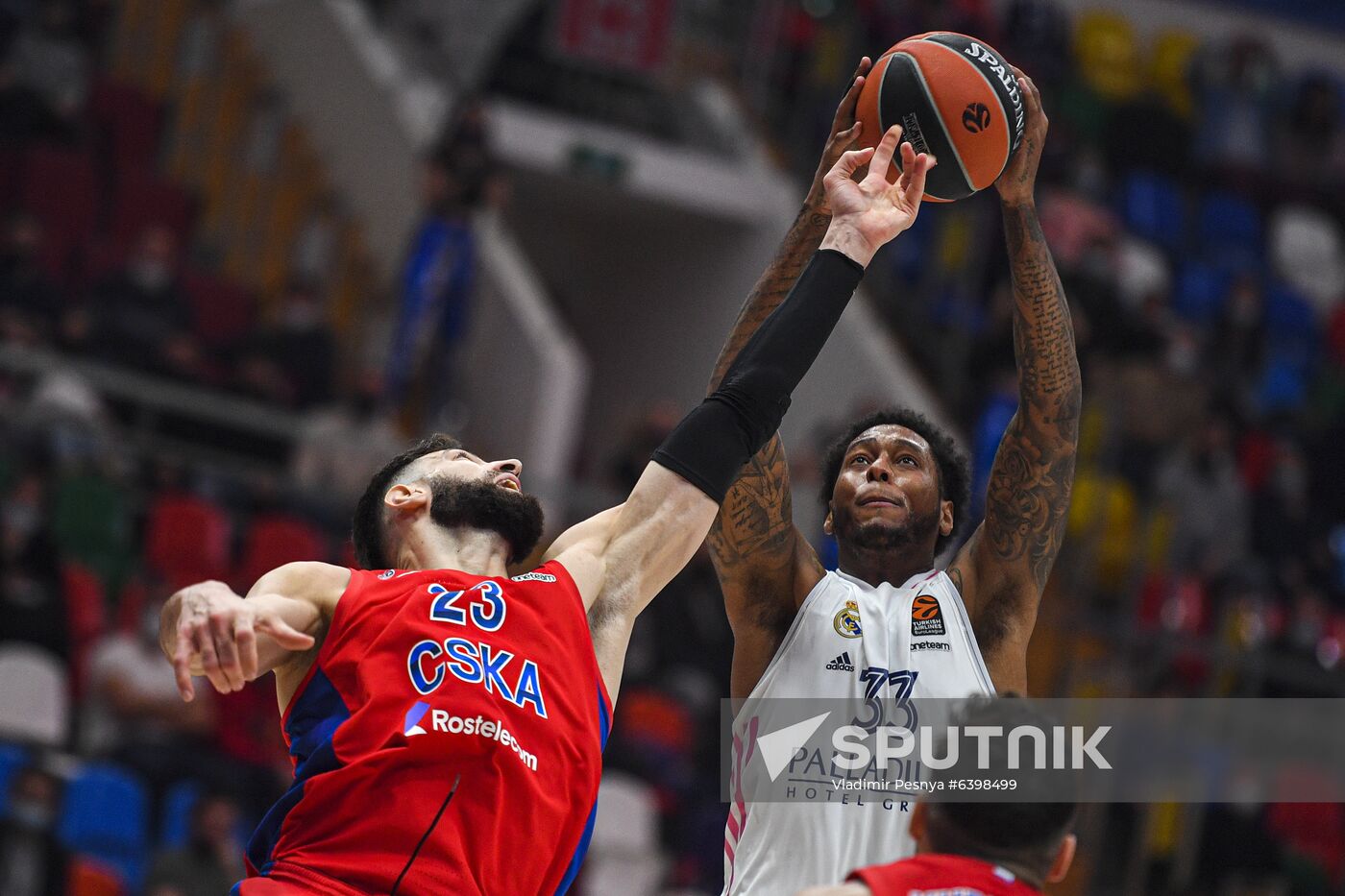 Russia Basketball Euroleague CSKA - Real