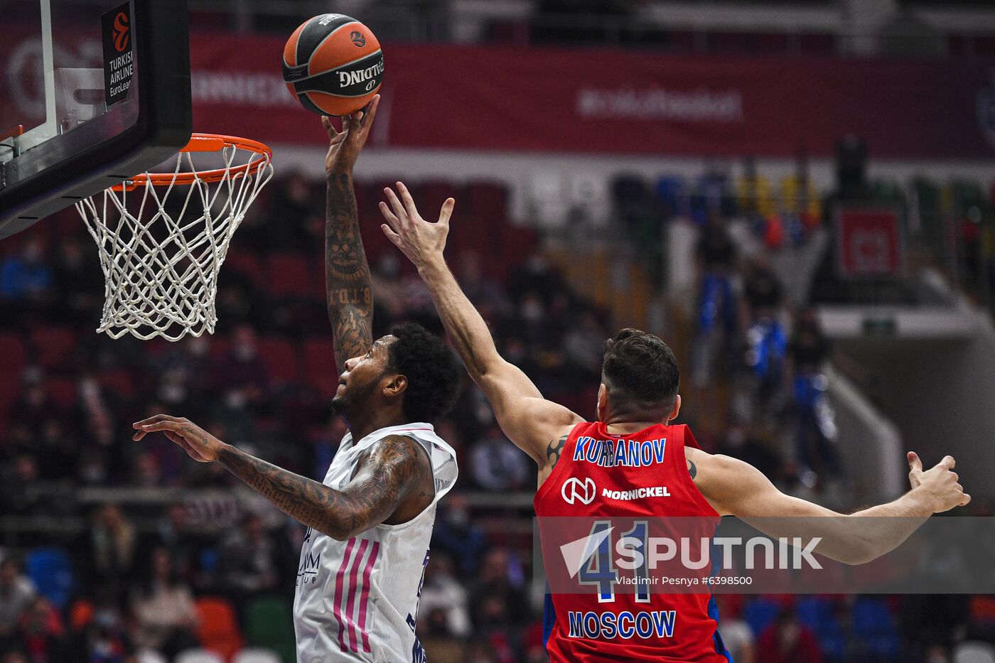 Russia Basketball Euroleague CSKA - Real