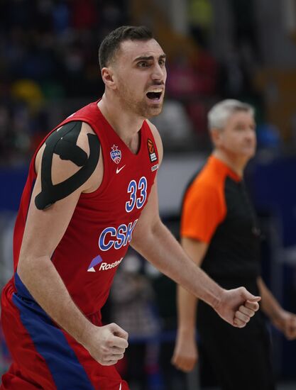 Russia Basketball Euroleague CSKA - Real