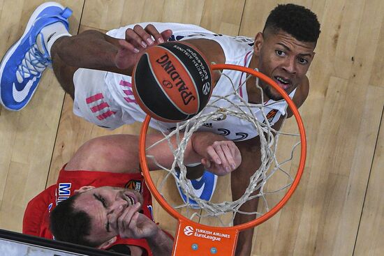 Russia Basketball Euroleague CSKA - Real