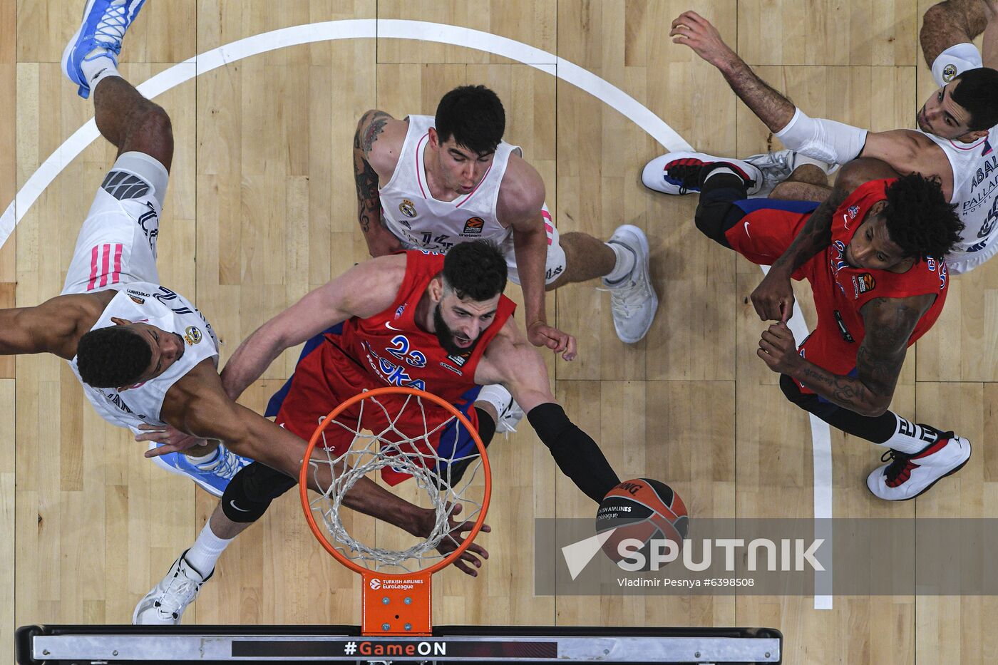 Russia Basketball Euroleague CSKA - Real