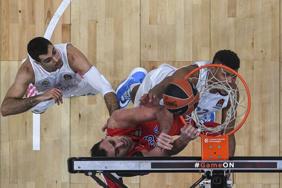 Russia Basketball Euroleague CSKA - Real