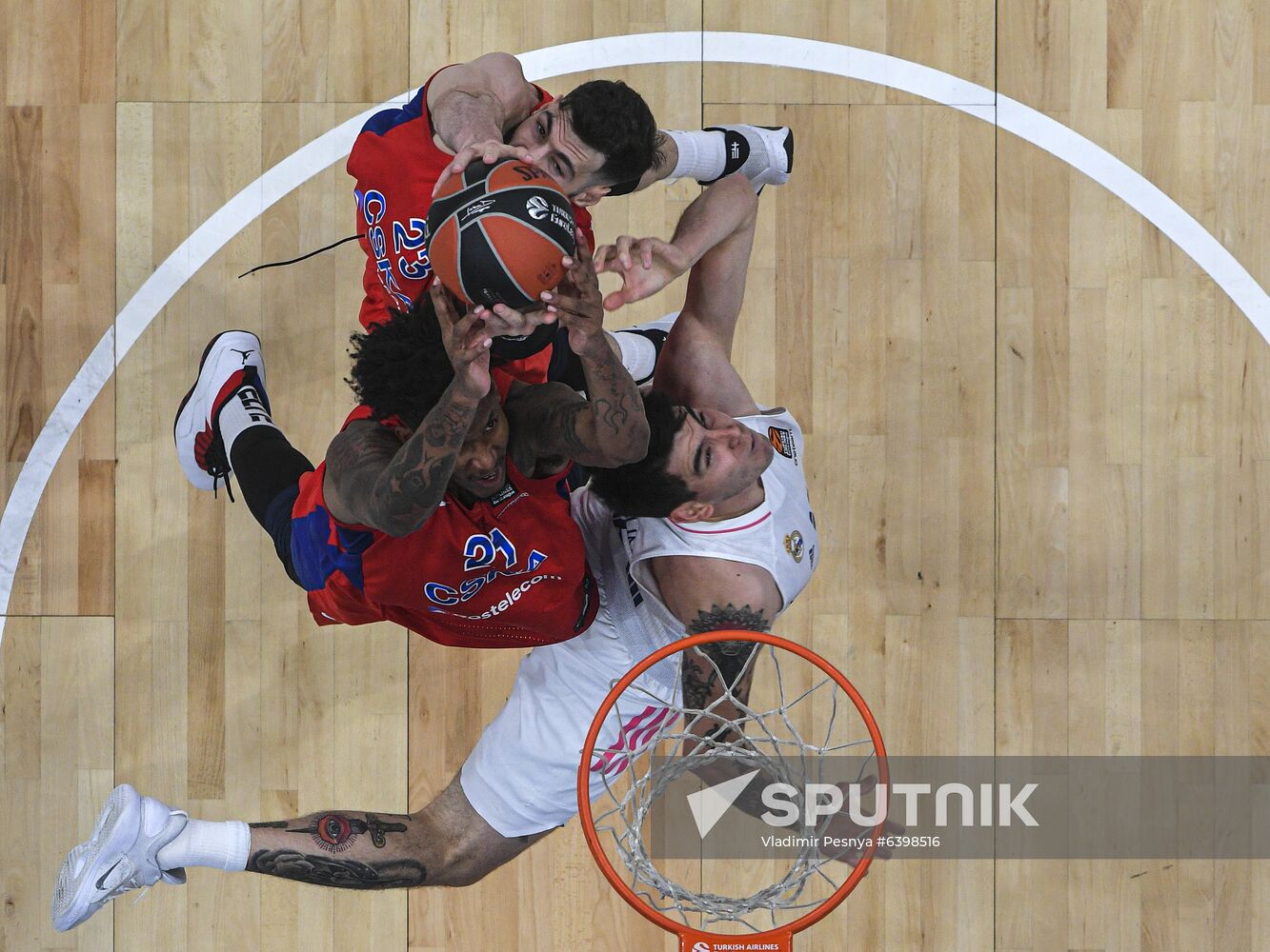 Russia Basketball Euroleague CSKA - Real