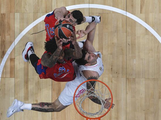Russia Basketball Euroleague CSKA - Real