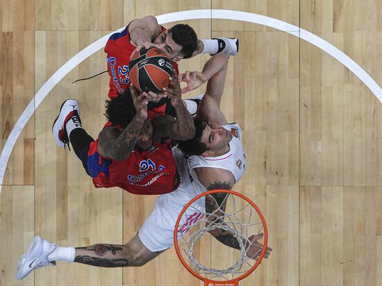 Russia Basketball Euroleague CSKA - Real
