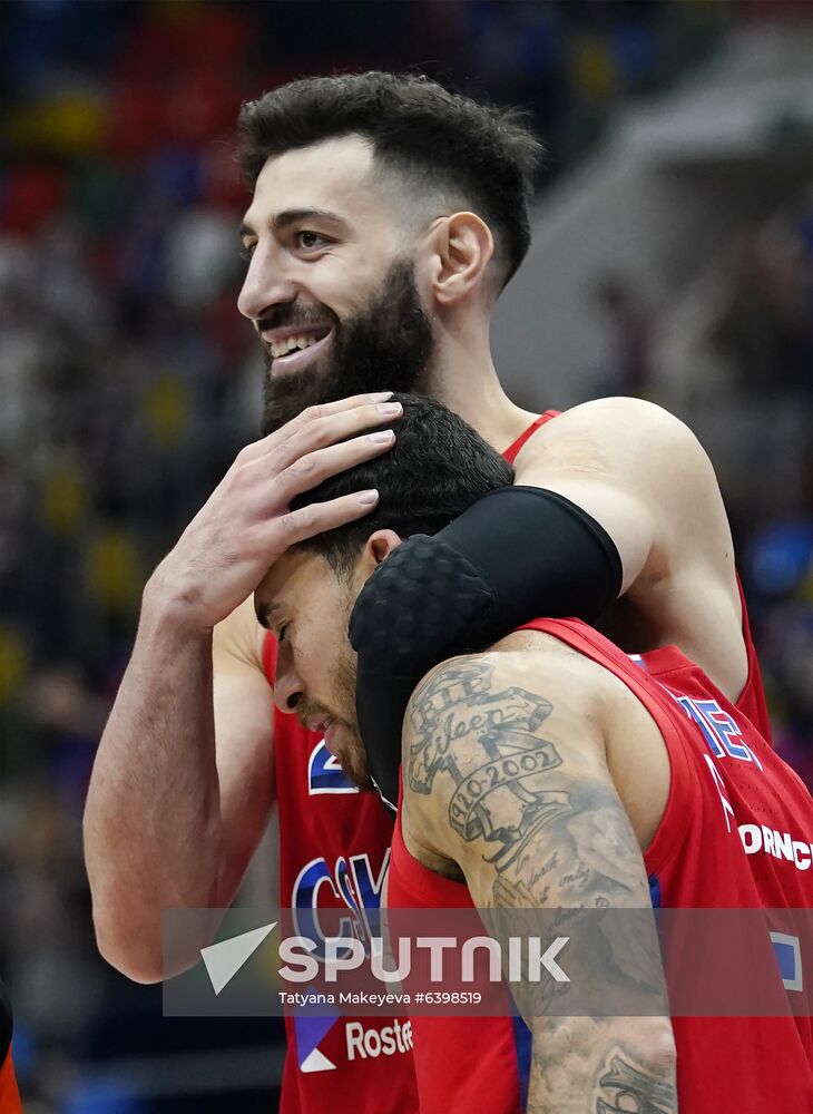 Russia Basketball Euroleague CSKA - Real