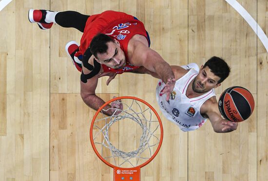 Russia Basketball Euroleague CSKA - Real