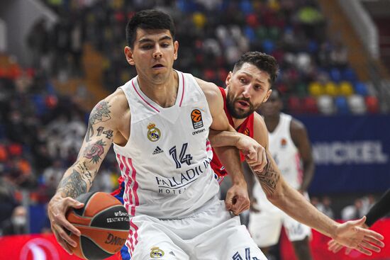 Russia Basketball Euroleague CSKA - Real