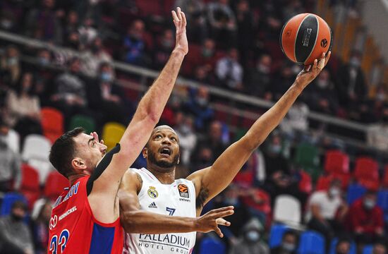 Russia Basketball Euroleague CSKA - Real