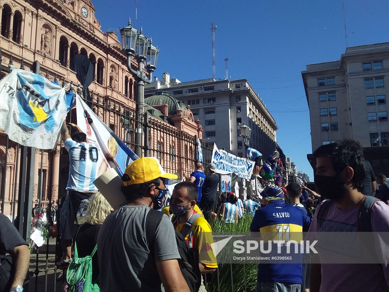 Argentina Soccer Maradona Death