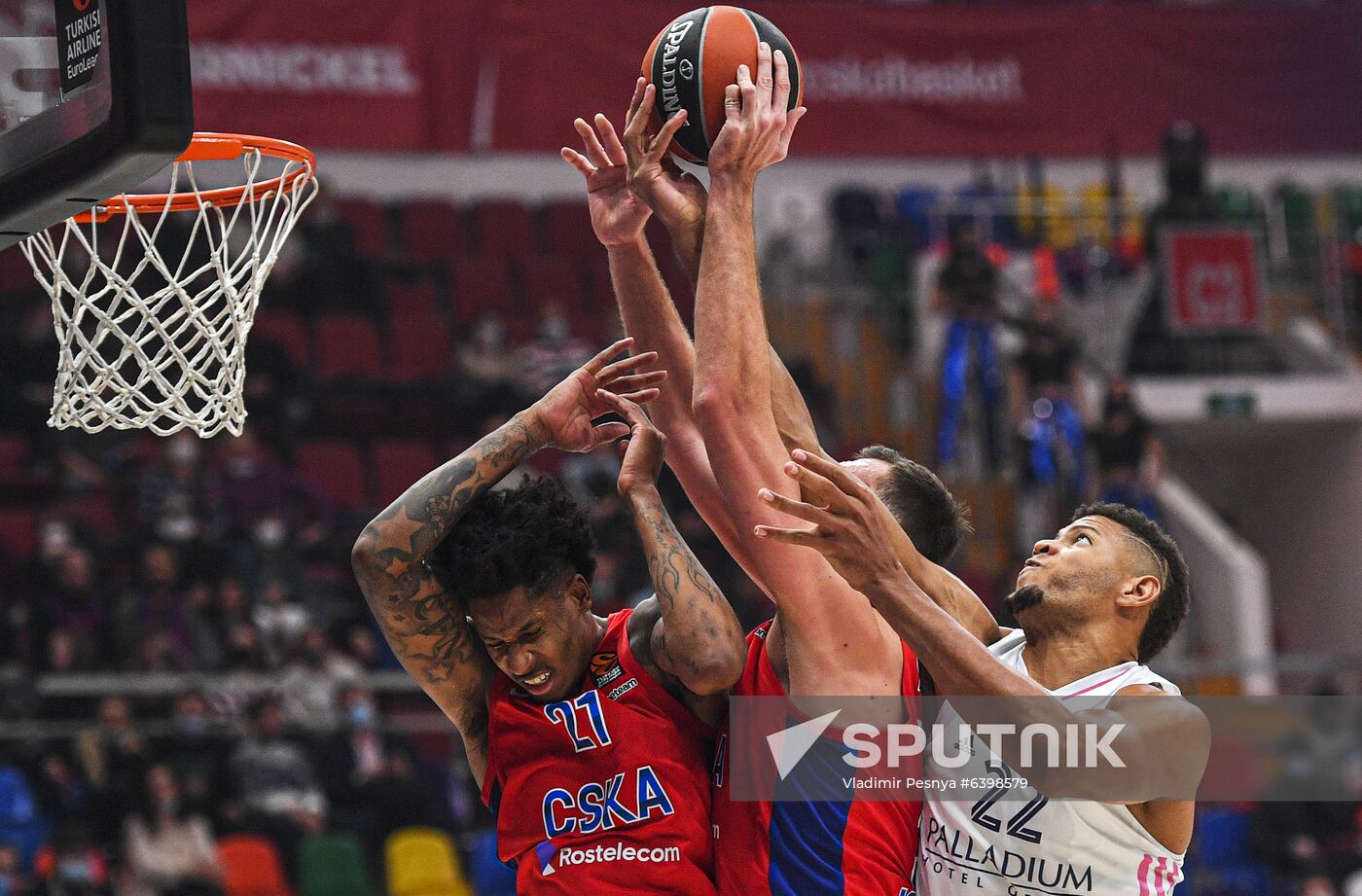 Russia Basketball Euroleague CSKA - Real