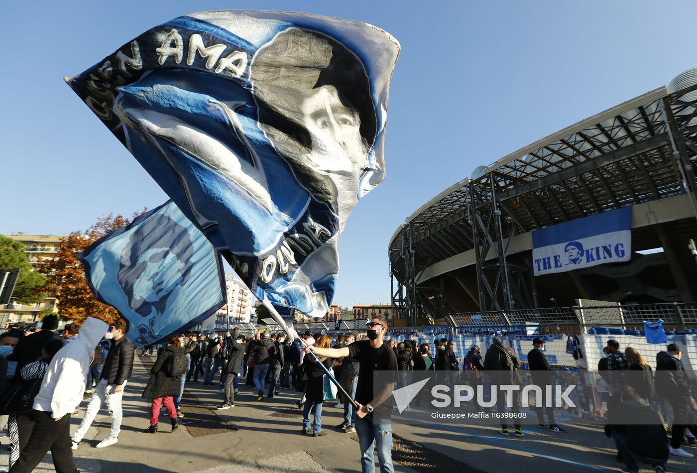 Italy Soccer Maradona Death