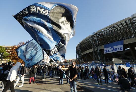 Italy Soccer Maradona Death