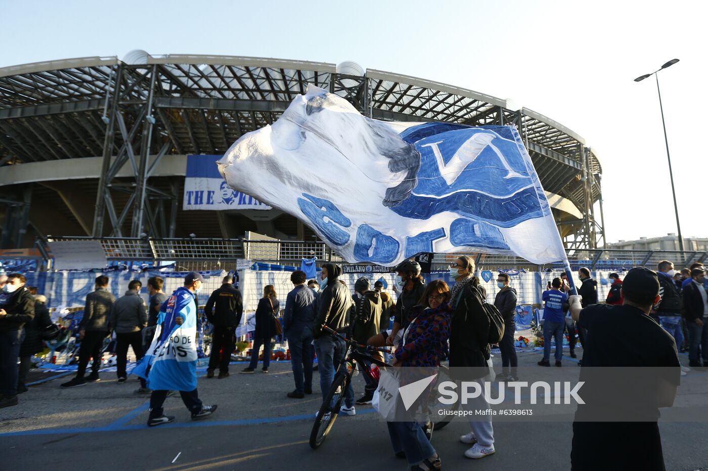 Italy Soccer Maradona Death