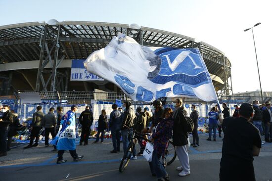 Italy Soccer Maradona Death